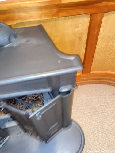Small Cast Iron Wood-Burning Stove C (1 of 9)
