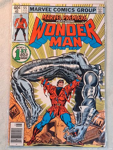 Marvel Premiere (Wonder Man) #55 — Marvel Comics Aug 1980. (1 of 7)