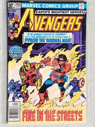 The Avengers #206 (Marvel, Apr 1981) comic. (1 of 7)