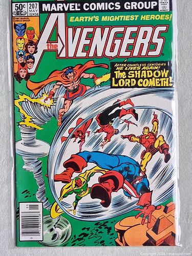 The Avengers Issue 207 (May) Marvel 50¢ 1981 comic (1 of 8)