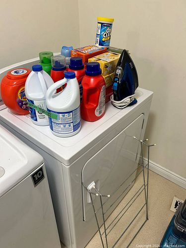 Laundry & Cleaning Supplies Bundle with Iron and Drying Rack (1 of 17)