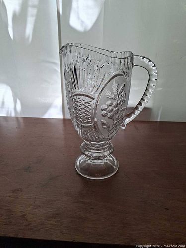 Cut glass pitcher (1 of 4)