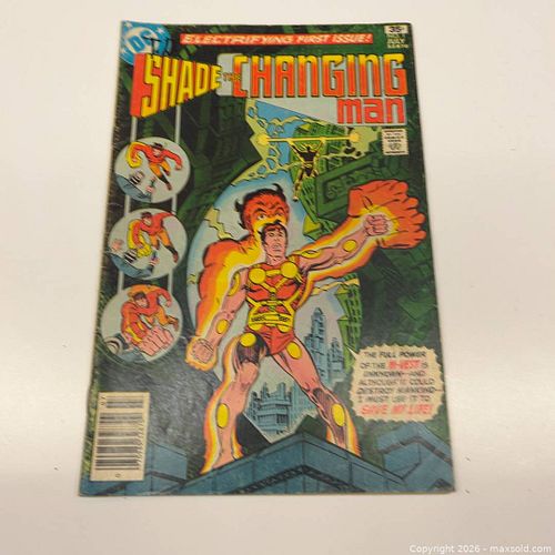KEY Shade the Changing Man #1 DC Comics 1977 1st Appearance Steve Ditko Art (1 of 2)