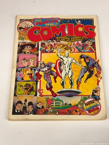 Rare The Penguin Book of Comics 1971 NEW COLOUR EDITION George Perry Alan Aldridge (1 of 4)