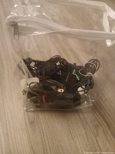 Lot of Assorted Phone Chargers, Cables & Travel Adapters (1 of 9)
