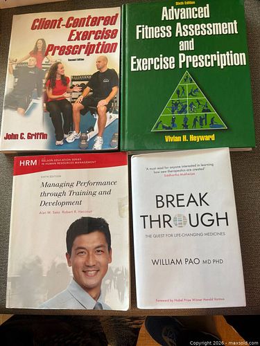 Books for fitness and physiotherapy specialists set 1 (1 of 3)