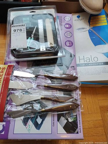 Crafting Tools Bundle: Palette Knives, Slice Kit, CleverCut & Halo Lamp B (1 of 9)
