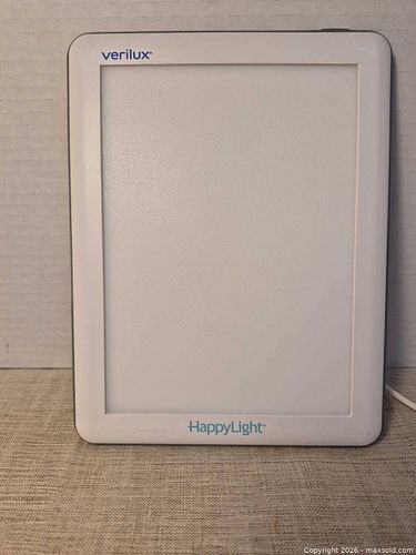 Verilux HappyLight Light Therapy Lamp, White (1 of 8)