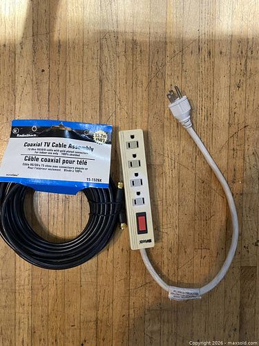 50 foot coaxial, cable and electric (1 of 2)