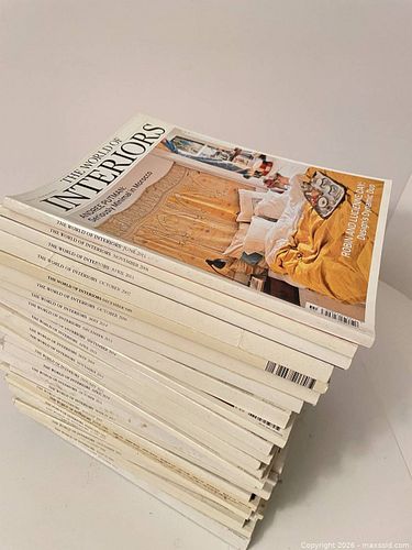 Large Collection of The World of Interiors Magazines (1 of 20)