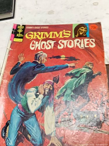 Grimm's Ghost Stories comic book, Gold Key (20¢, 1970s) (1 of 4)