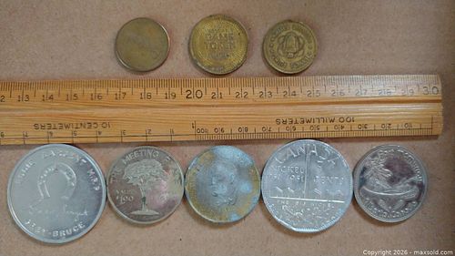 Various Tokens collector coins (1 of 5)