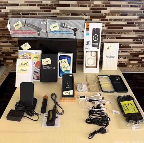 Cell Phone Accessories and Empty Electronics Boxes A (1 of 8)