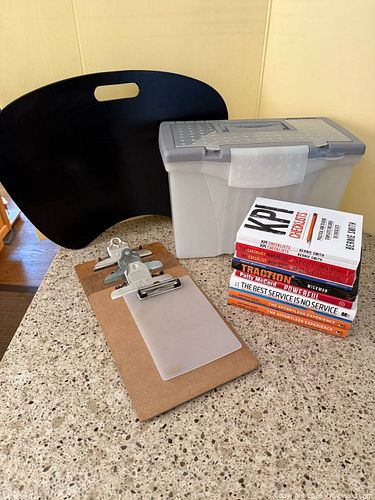 New Business Books, File Box, Laptop Lap Desk A (1 of 8)