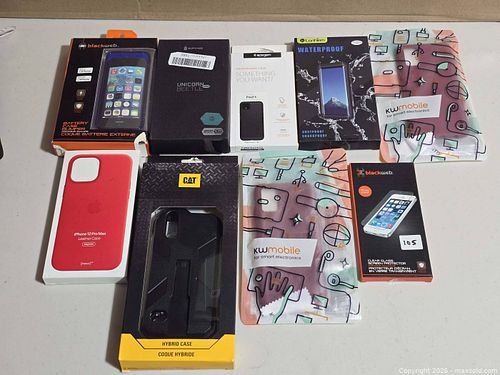 M105 - Asst. Cell Phone Cases & Screen Protector - Lot of 9 pcs (1 of 9)