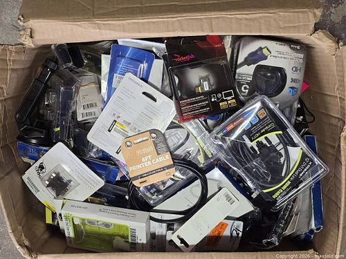 M132 - Huge Lot of Assorted Cables & Accessories - Lot of 100 pcs (1 of 18)