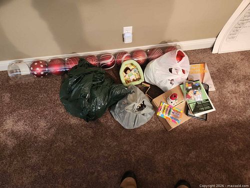 Small Lot Holiday Ornaments, Toys & Craft Supplies — Red/Green/Multi (1 of 4)