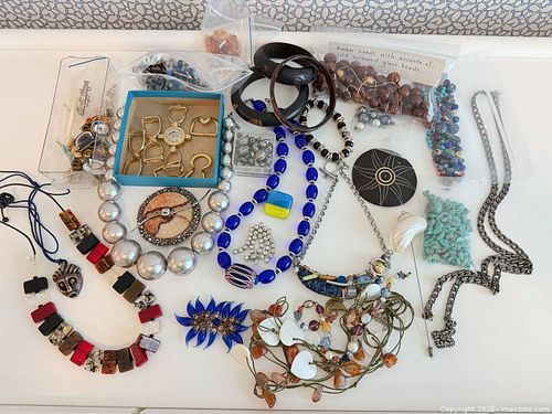 Jewelry + Turquoise Bead Lot  (1 of 14)