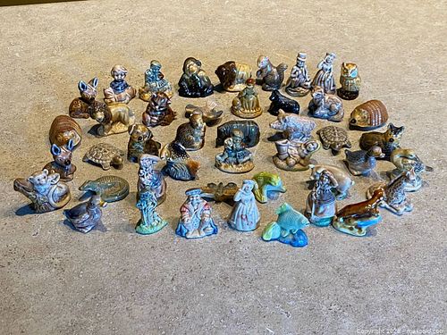 Collection of 44 Vintage Wade England Porcelain Figurines (1 of 12)