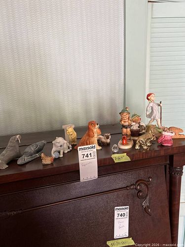 Ceramic, Stone, and Glass Figurines  (1 of 15)