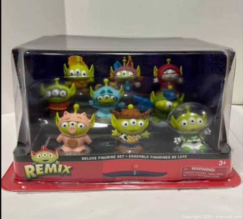 Disney Pixar Toy Story Remix Vinyl Collectible Figurine Set (1 of 10)