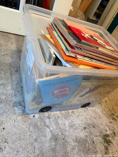 Children's Board and Paperback Books with Plastic Tote (1 of 7)