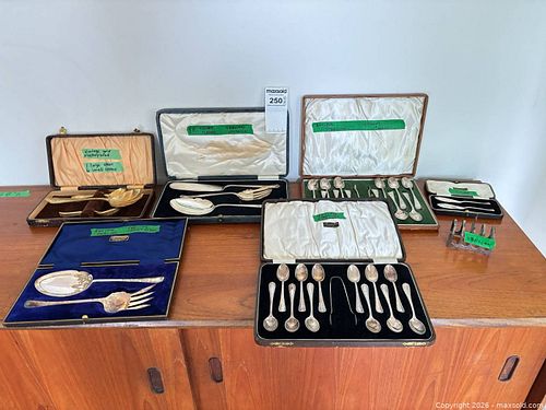 Vintage Mixed-Metal Flatware & Serving Pieces Lot (10+ pcs) (1 of 19)