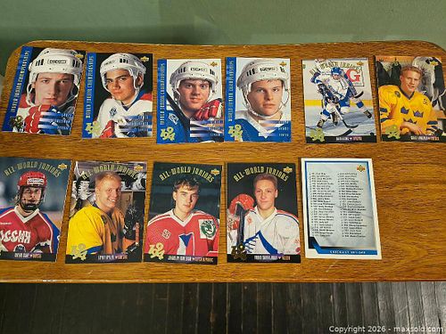 93-94 Upper Deck Deck Hockey high number set (1 of 2)