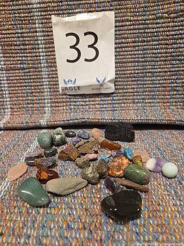 Mixed Polished and Rough Gemstone Lot (6–20 Small/Medium Pieces) (1 of 6)
