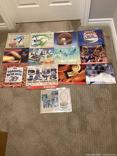 (12) TBJ’S SHOPPERS DRUG MART CALENDARS -1993 SEASON HOLD - 2001 HOF - 1982 ROYAL WEDDING  (1 of 16)