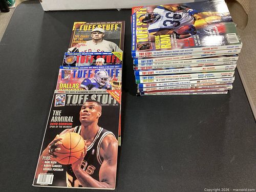(18) TUFF STUFF MAGAZINES, AND (22) BECKETT BASEBALL MAGAZINES  (1 of 4)