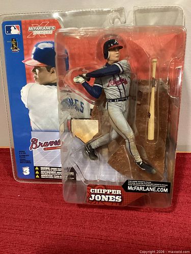 2002 CHIPPER JONES, McFARLANE’S SPORTSPICKS FIGURE  (1 of 2)