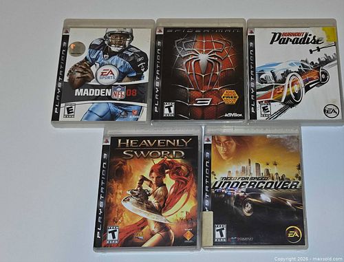 Lot 5 Playstation 3 Games (1 of 4)