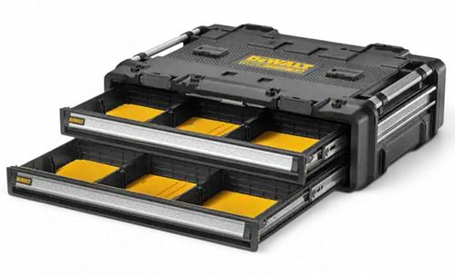 New DEWALT TOUGH SYSTEM 2.0 DXL 30-Inch 2-Drawer Tool Box Unit (1 of 7)