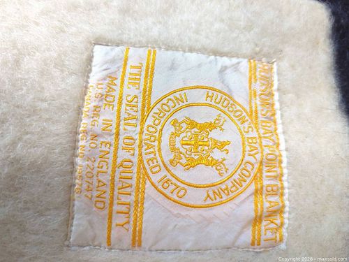Hudson's Bay Wool Point Blanket & Felt Fedora (Made in USA) (1 of 7)