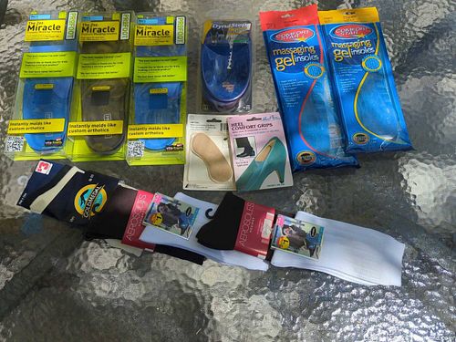 Socks and shoe insoles (1 of 8)