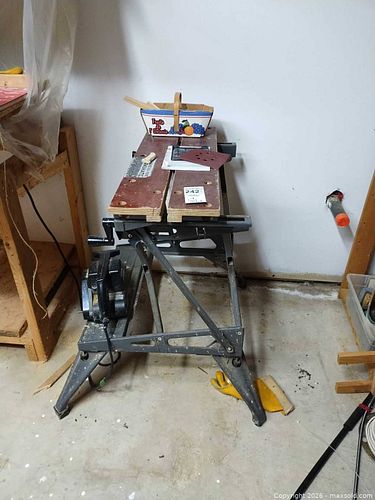 Craftsman / Sears Dustless Belt Sander with Portable Bench C (1 of 8)