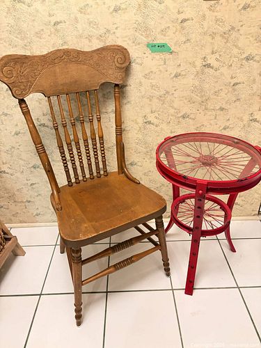 Chair and side table  (1 of 5)