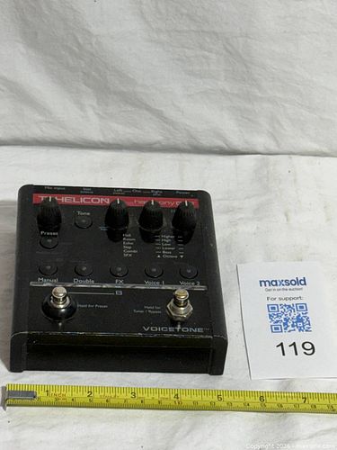 Vintage TC HELICON Voicetone Harmony G XT For Singing Guitarist Musician Guitar  (1 of 8)