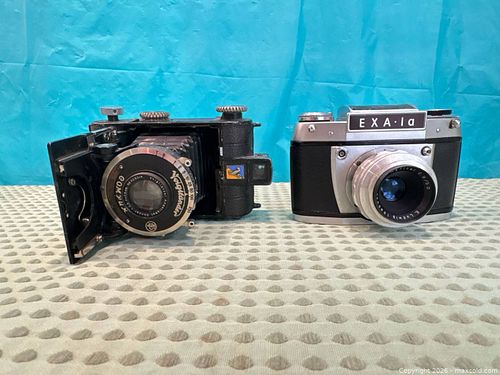 Ihagee Dresden EXA Ia and Vertus Germany Voigtländer Compur Film Cameras lot 306 (1 of 17)