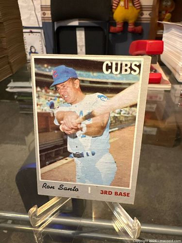 1970 Topps Ron Santo #670, Chicago Cubs (1 of 3)