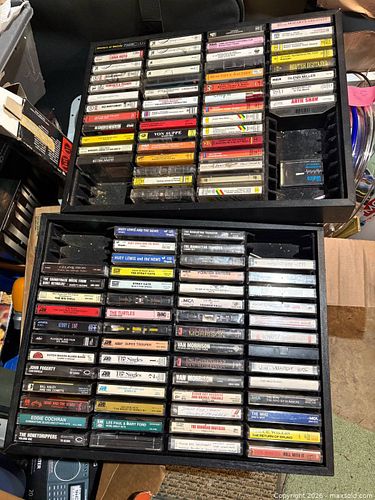 Lot of 51–100 Audio Cassette Tapes — Rock, Pop, Classical, Blues -jr (1 of 7)