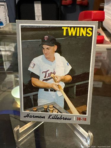 Topps Harmon Killebrew #150 Minnesota Twins Baseball Card (1 of 4)