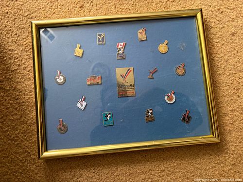 Victoria 1994 Commemorative Framed Pin Collection -bm (1 of 5)