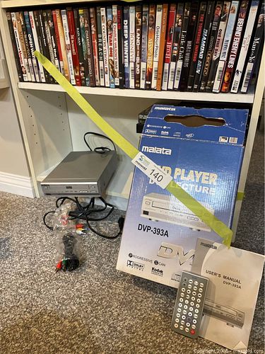 DVD Player & DVDs (1 of 8)