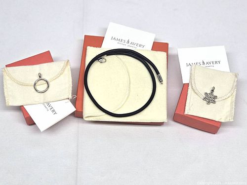 James Avery Sterling Jewelry w/ Boxes and Pouches (1 of 5)