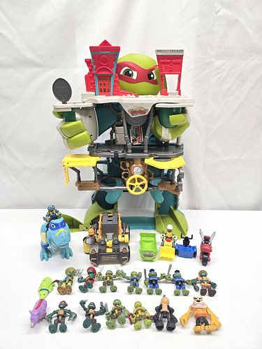 Lot of Teenage Mutant Ninja Turtles Half Shell Heroes Figures and Playsets (1 of 4)