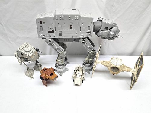 Vintage Star Wars Imperial Spaceships and Vehicles  (1 of 6)