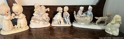 Precious Moments 1992 Porcelain/Ceramic Figurine Set (5-7 pcs) (1 of 9)