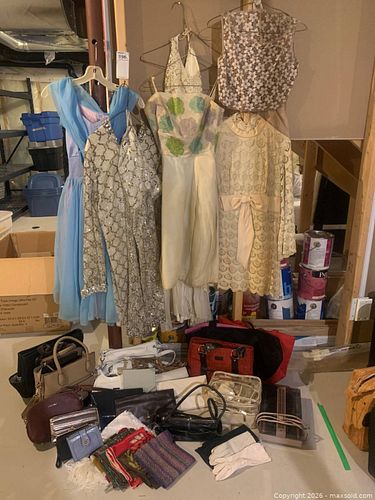 Vintage Dresses, Handbags, Scarves, and Accessories (1 of 12)